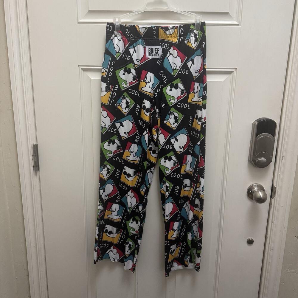 Brief Insanity Snoopy Lounge Pants Size Small
